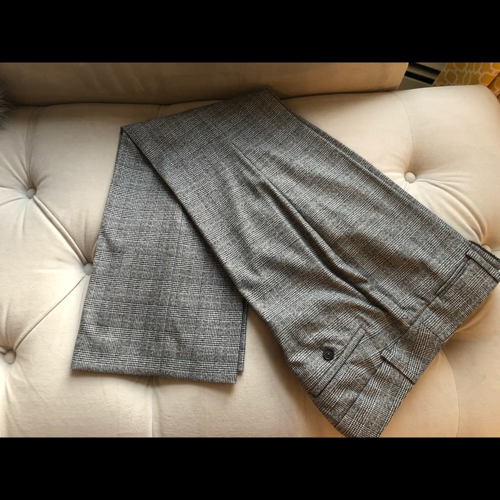 🇺🇸 SALE 2/$40 Glen Plaid Loft Petite Marisa Fit
